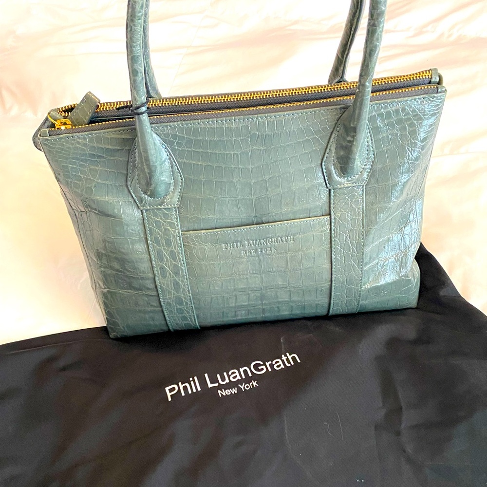 Phil LuanGrath New York Crocodile Bag